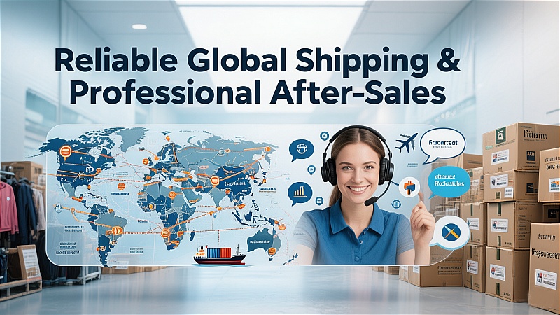 Reliable Global Shipping & Professional After-Sales