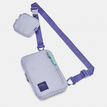 New Ins Trendy Men Square Crossbody Bag, Minimalist Versatile Chest Bag, Premium Casual Sports Shoulder Bag