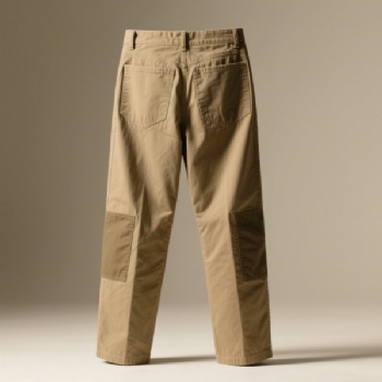 Custom Woven Patch Abrasion-Resistant Canvas Cargo Pants Work Wear
