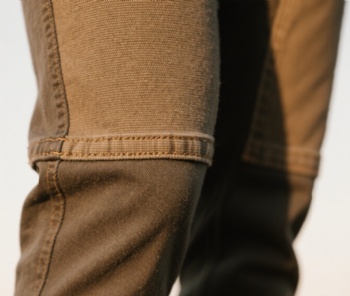 Custom Woven Patch Abrasion-Resistant Canvas Cargo Pants Work Wear